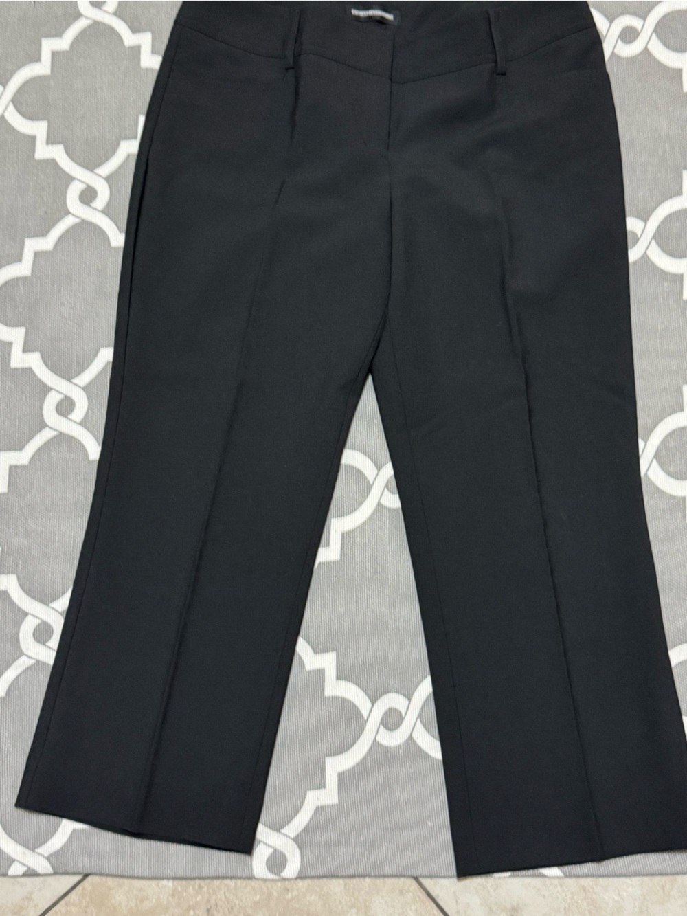 Express Black Cropped Dress Pants